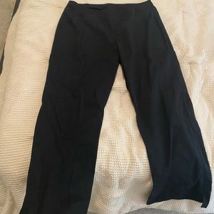 Black. Size L. Cherokee scrub bottoms.